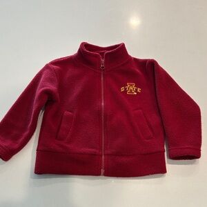 Iowa State toddler Fleece Jacket